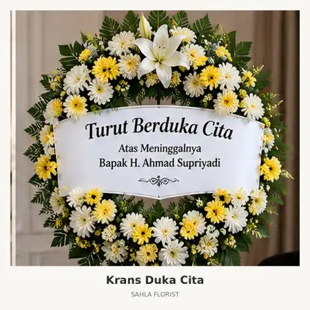 Krans Bunga Duka Curug Tangerang